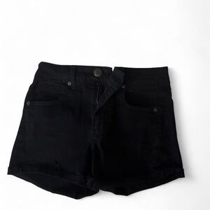 American Eagle Outfitters High Rise Black Jean Shorts